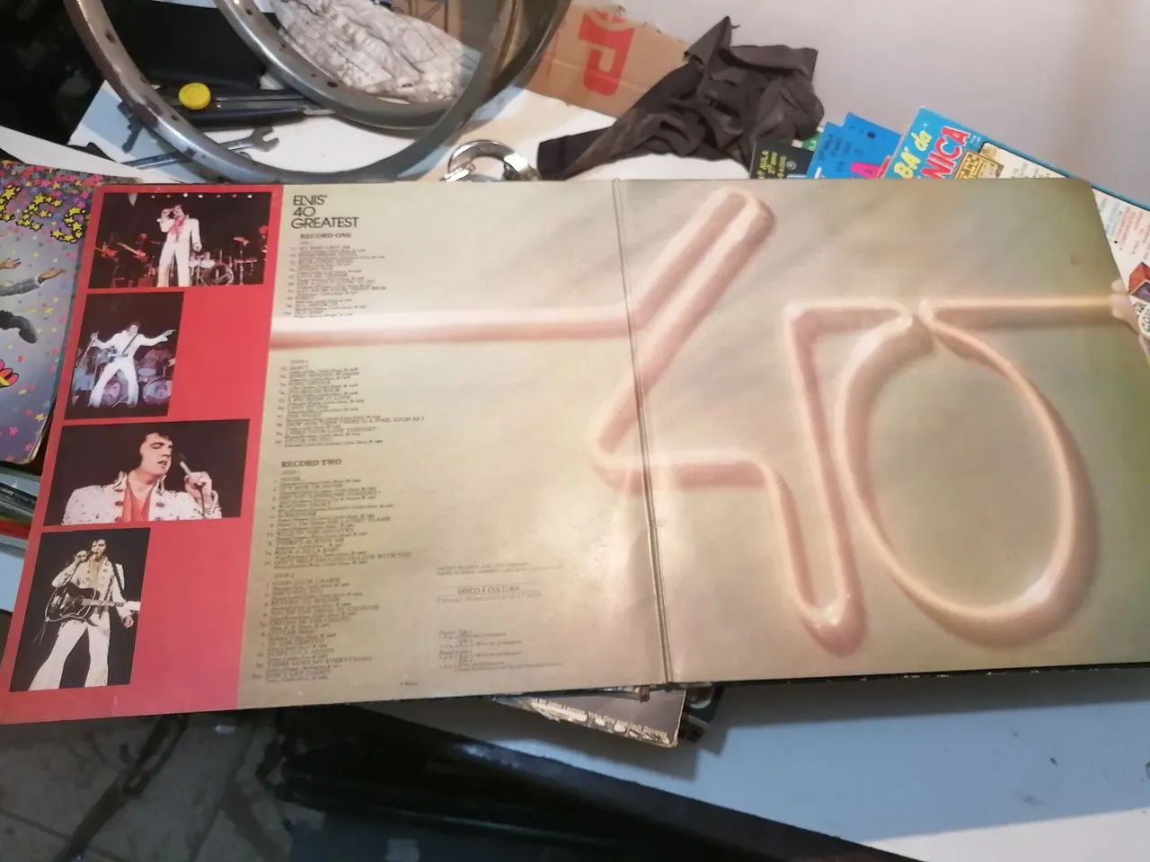 Disco de vinil Elvis, detalhes na descrição! - Foto 4