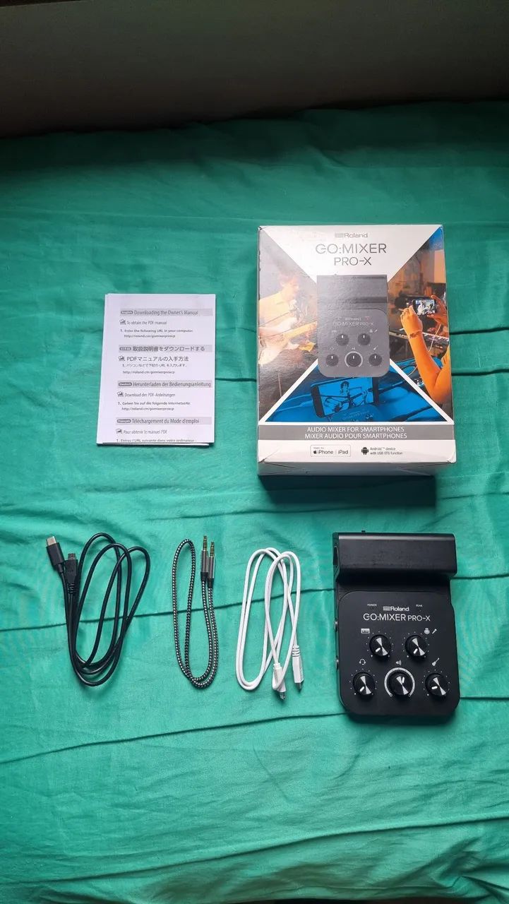 Roland GO-Mixer PRO X Interface de áudio profissional 