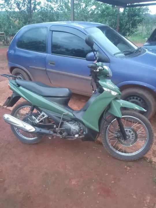 Motocicleta Yamaha Crypto 115 Verde - Foto 2