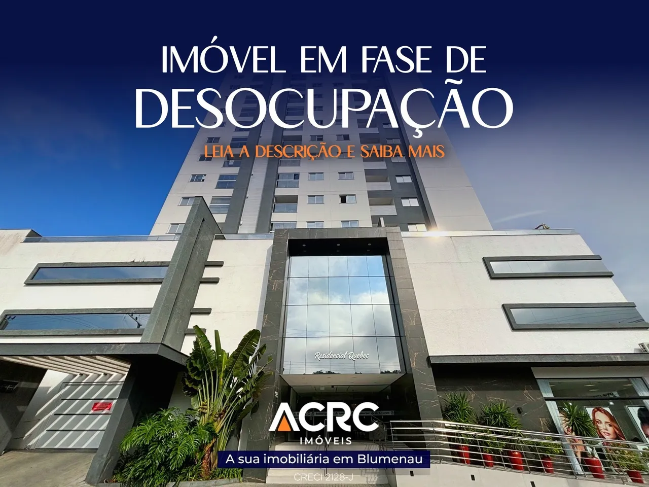 ACRC Imóveis - AP09196 - Apartamento para Locação no Bairro Água Verde.