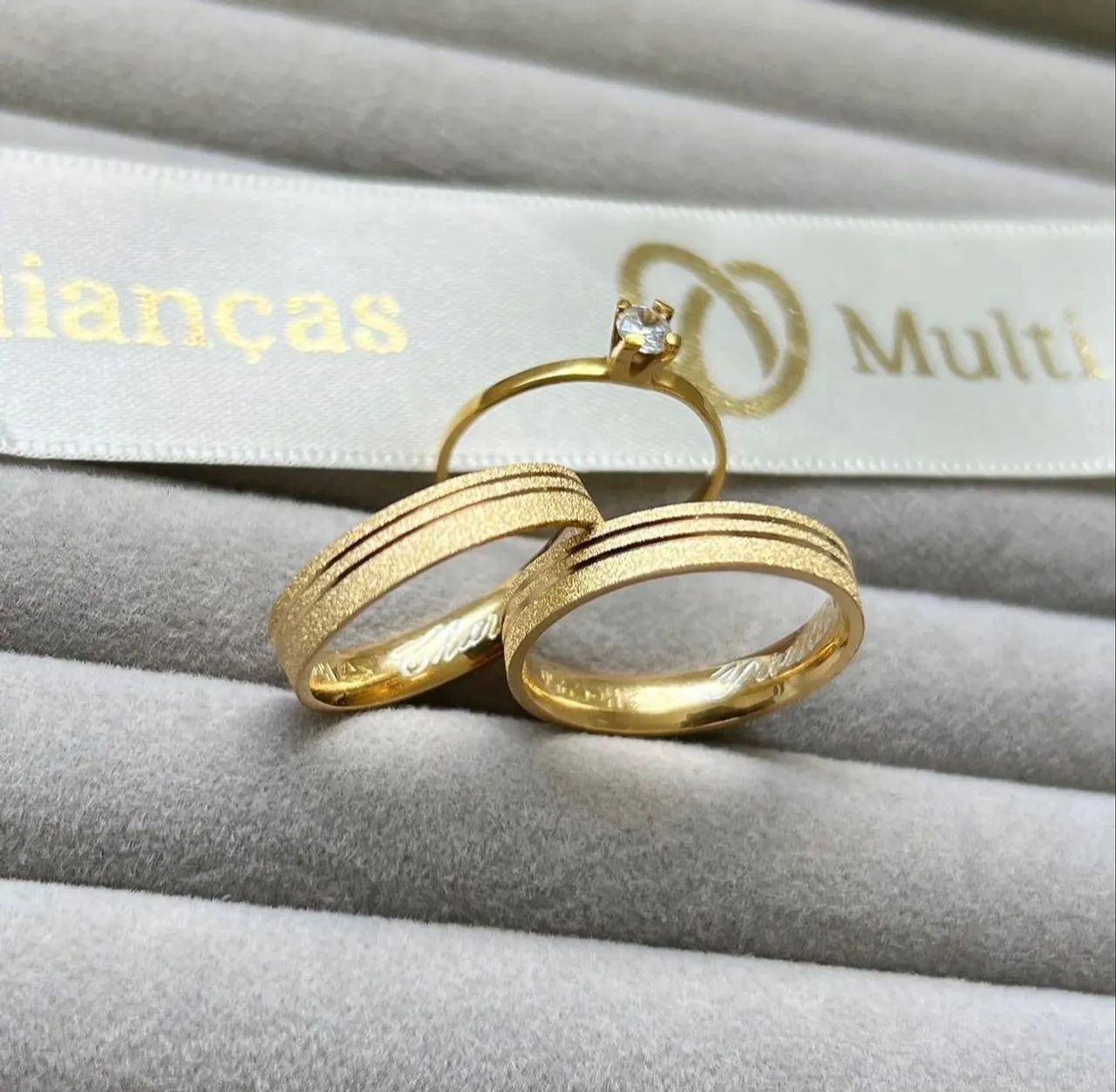 Alianças perfeitas para casal 