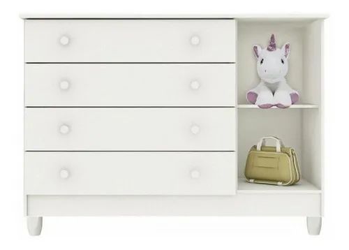 Cômoda Fraldário Bebê - Foto 4