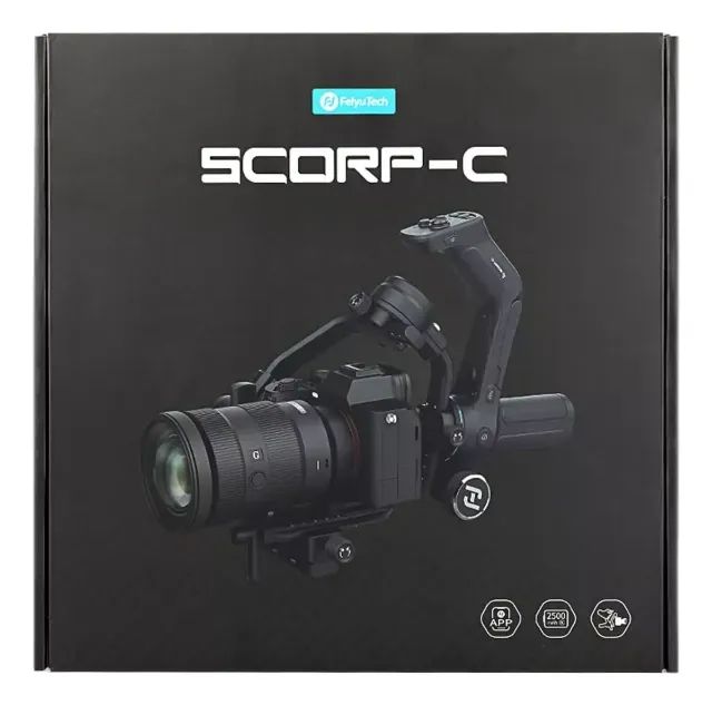 Gimbal estabilizador Feiyutech Scorp - C  Para Câmera  - Foto 5