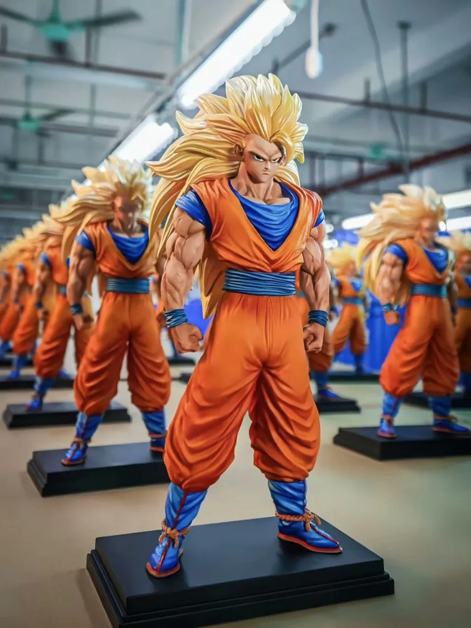 Dragon Ball Z Gotenks SSJ 3 JK PVC Action Figure - Peças e