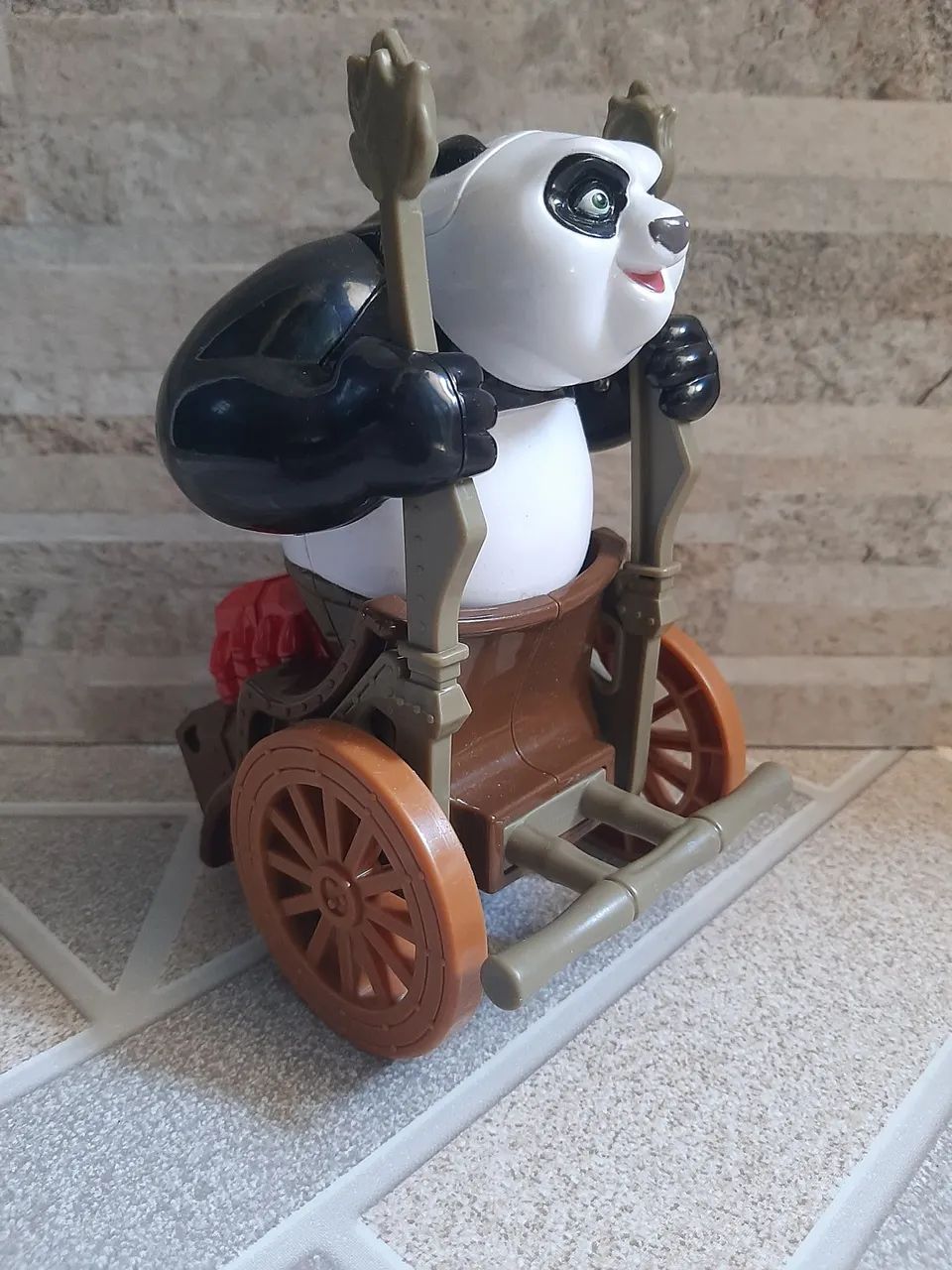 Boneco Po, Kung Fu Panda no Carrinho! - Foto 2