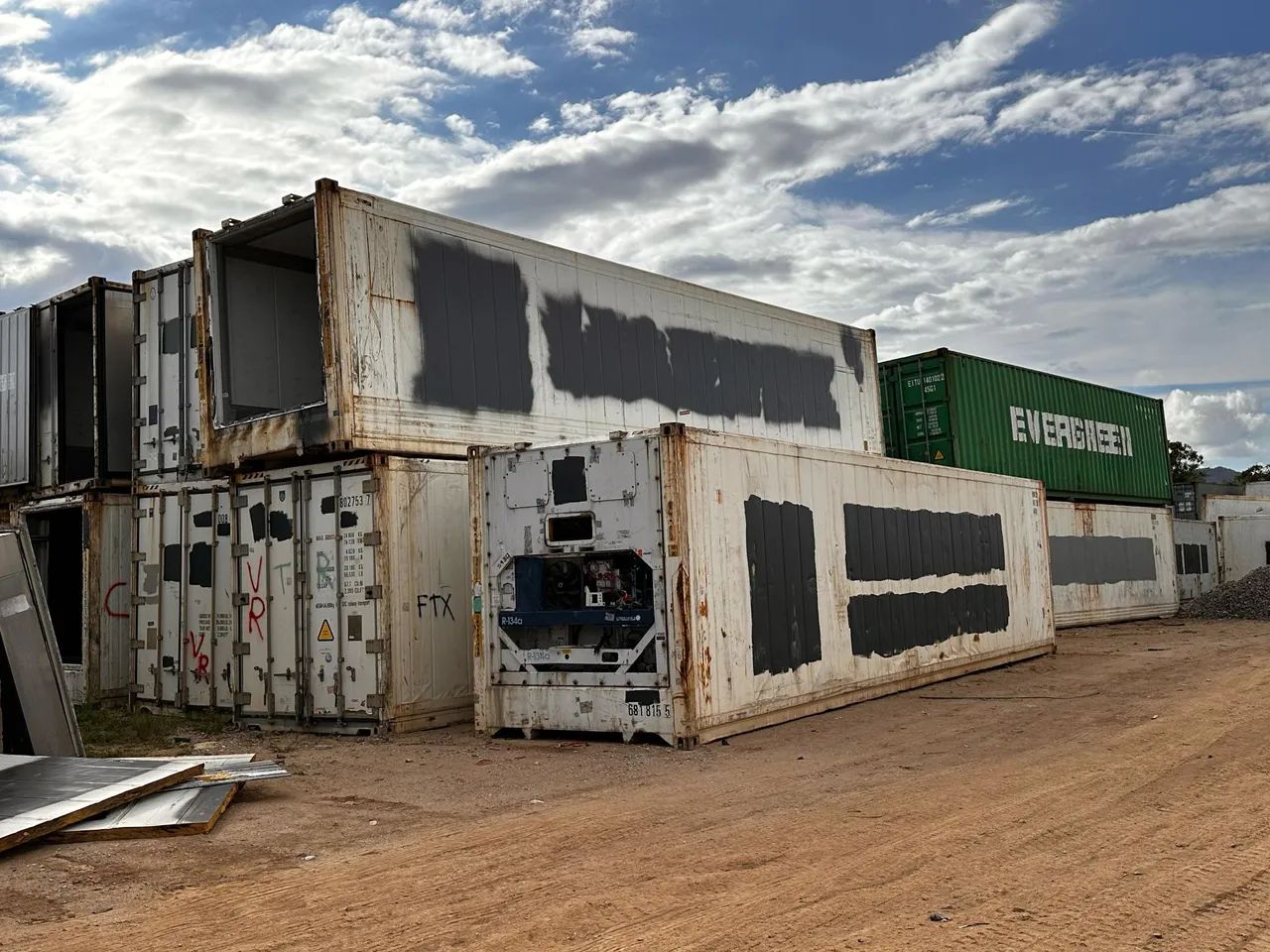 Contêineres marítimos Reefers para venda