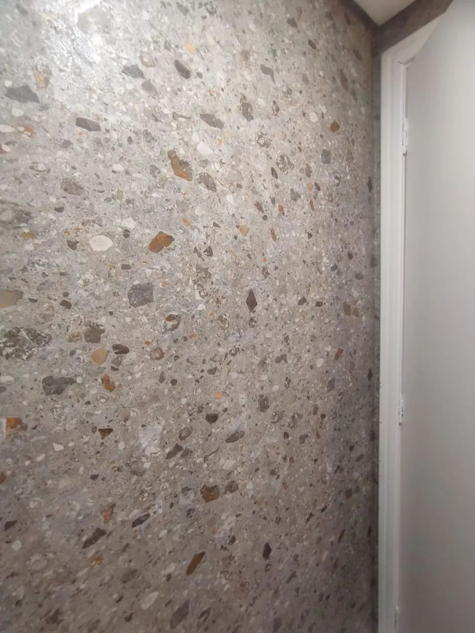 Papel de parede vinílico lavável texturizado rolo 10mx53cm cobre Aproximadamente 4.3m2 - Foto 2