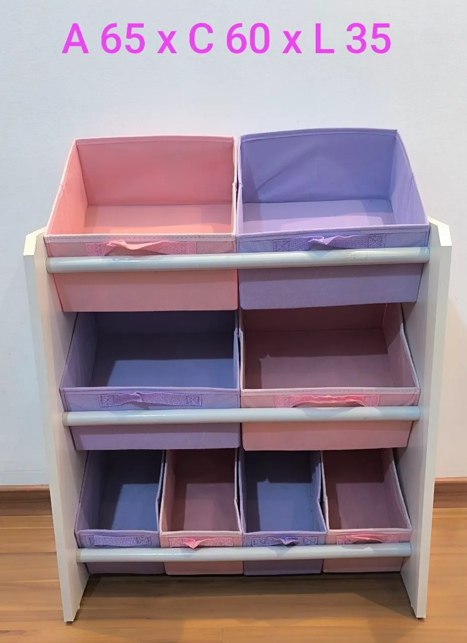 Organização para o quarto infantil