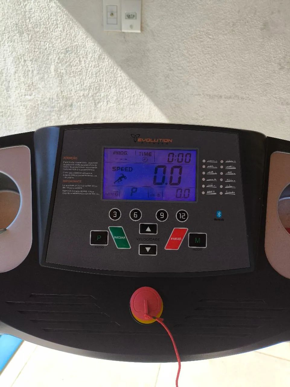 Esteira Elétrica Evolution Fitness Evo 1500 Cor Preto 220V - Foto 3
