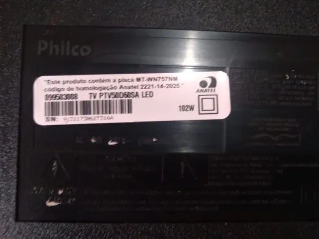 Tv 50 pol pra trocar tela ou reaproveitar peças  - Foto 3