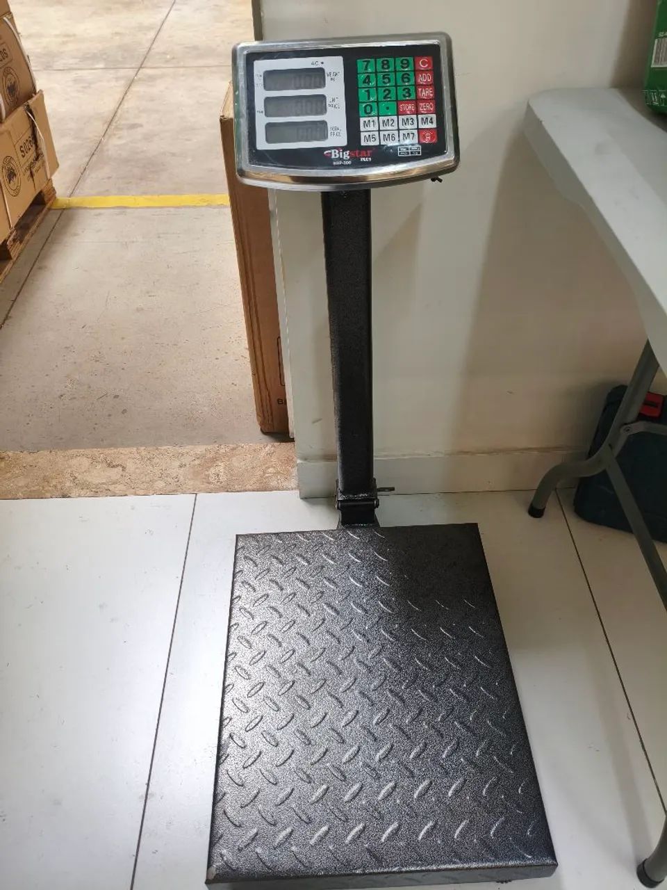 Balança comercial até 300kg plataforma 50x 40 cm