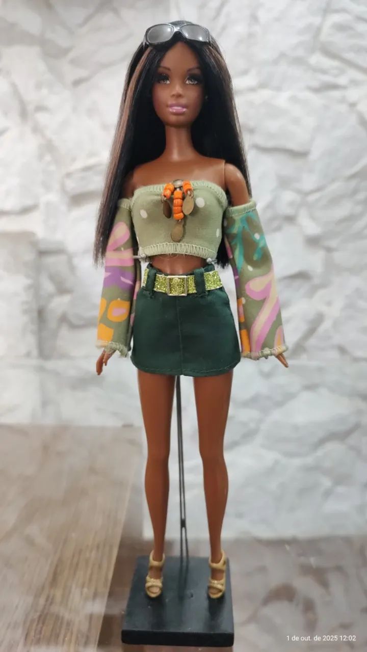 Boneca Barbie Negra Christie - Foto 3