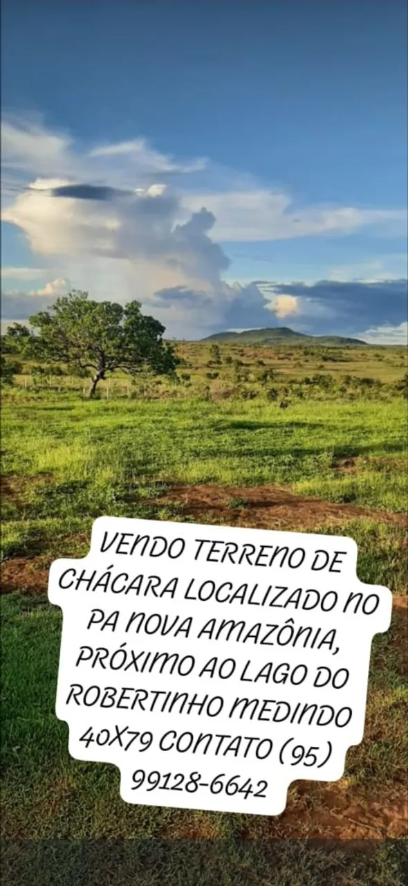 Terreno para Chácara ou sitio