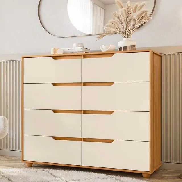 Cômoda Doble 8 Gavetas Super Linda Fazemos Entrega