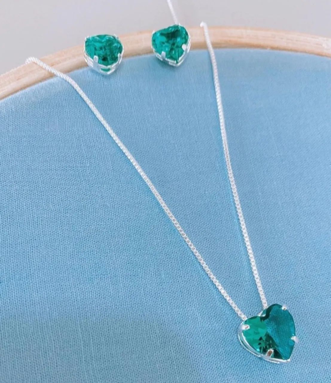 Conjunto Colar e Brinco