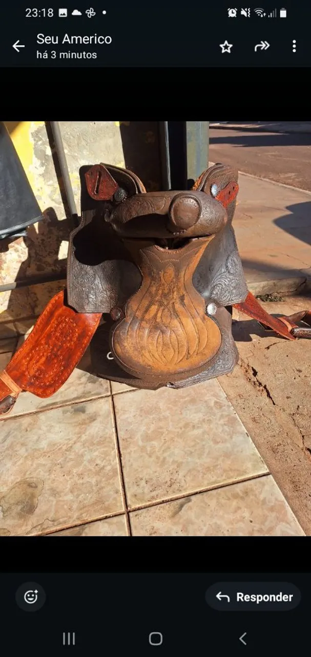 Sela de Cavalo Artesanal