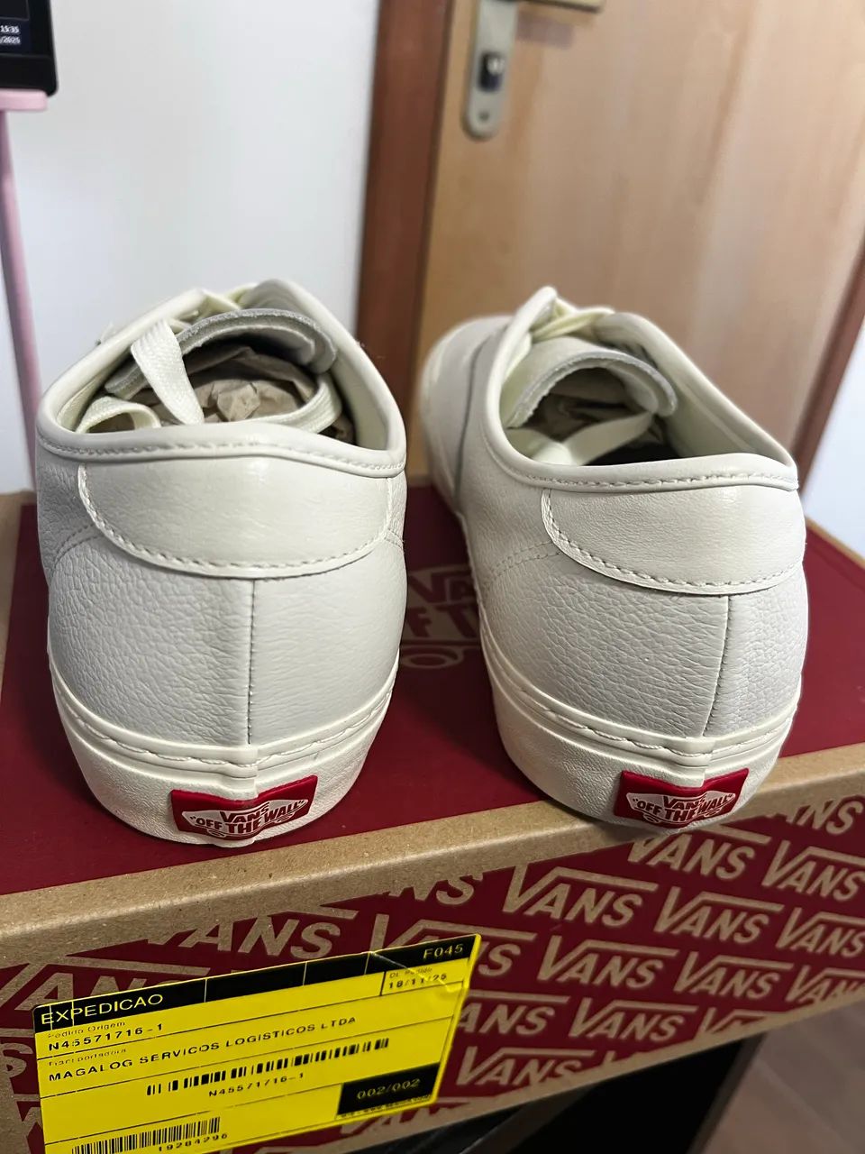 TÊNIS VANS AUTHENTIC BLANC - 40 - Foto 4
