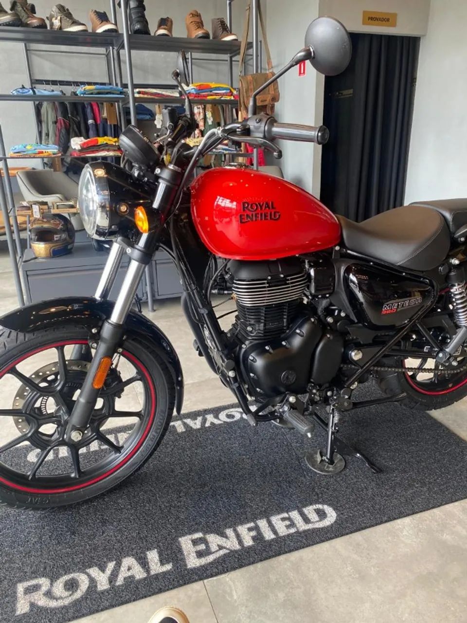 Meteor Fireball 350 2023 - Vermelha - Foto 4