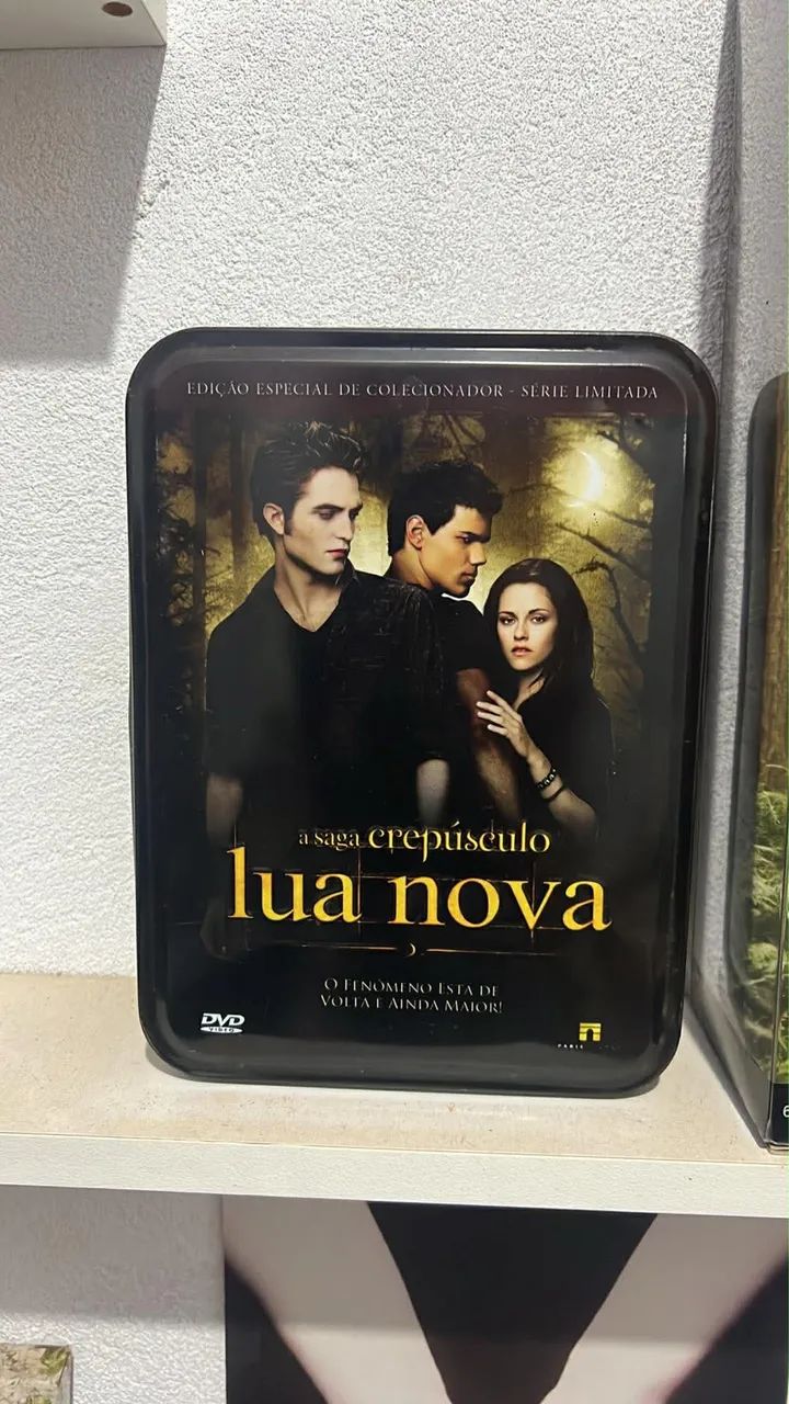 Lata crepúsculo Lua nova 