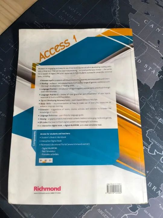 Livro  inglês Access 1 - Foto 2