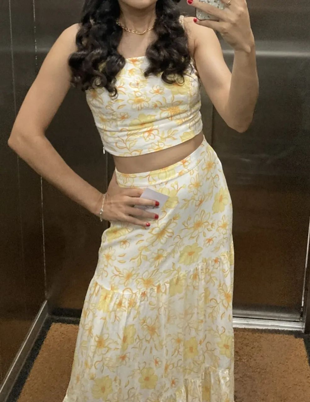 conjunto estampado tam. pp