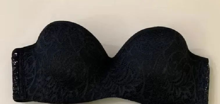 Sutiã de renda preto - tam. G
