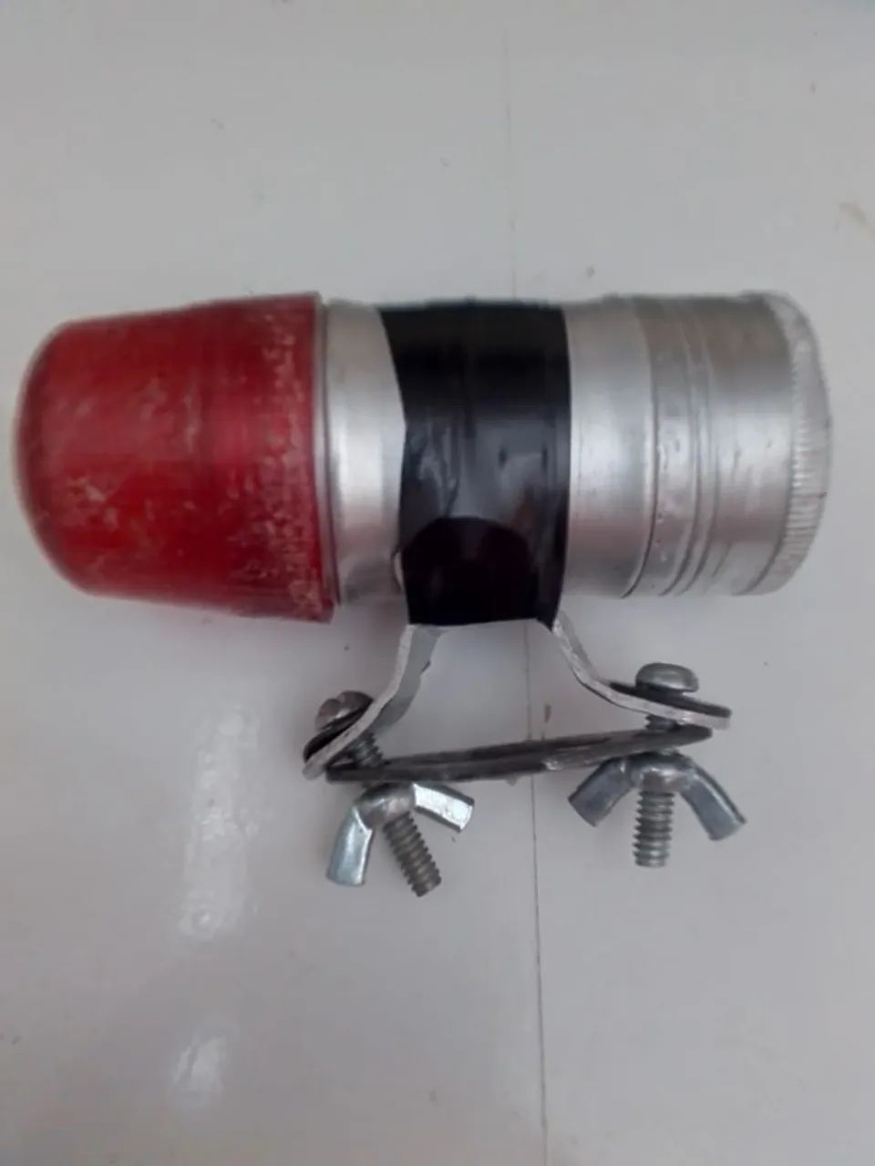 Lanterna para bicicleta Empire Made + Refletor Monareta Monark. Raríssimos! - Foto 2