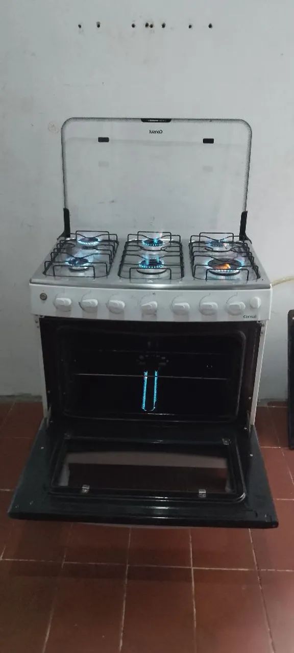 Fogão 6 bocas bem conservado faço a entrega  - Foto 5