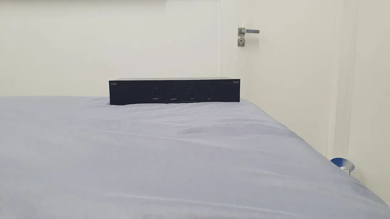 Speak seletor - chave seletora - Loud SSW 4 Canais