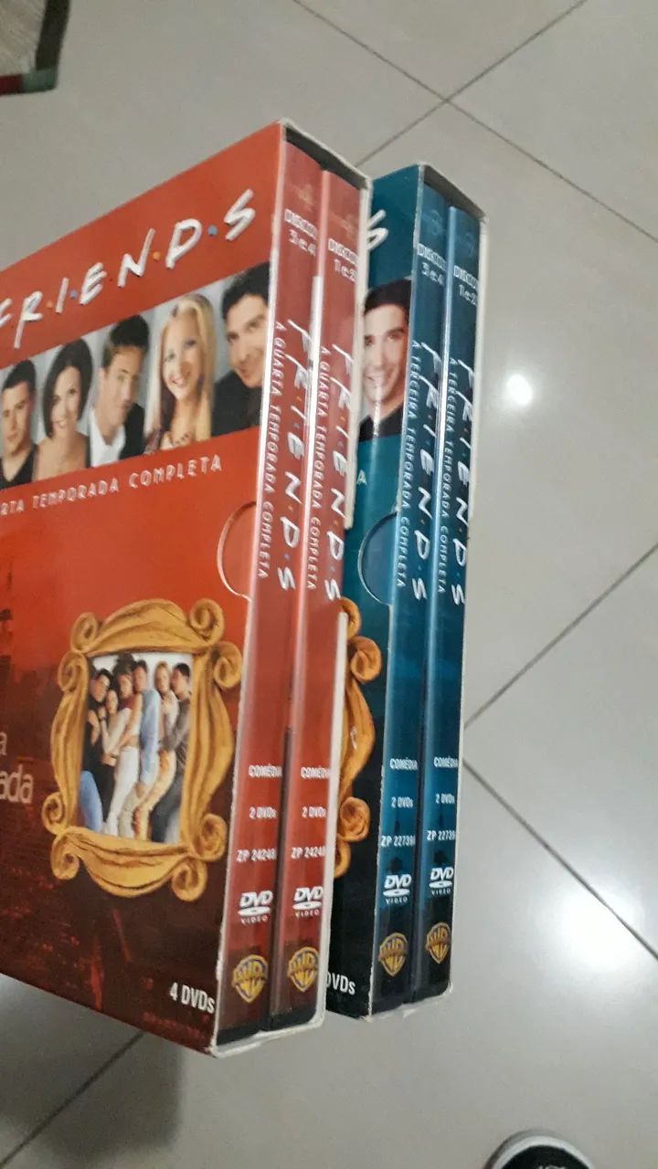 Friends - Temporadas 3 e 4 - Completas - DVD - Foto 4