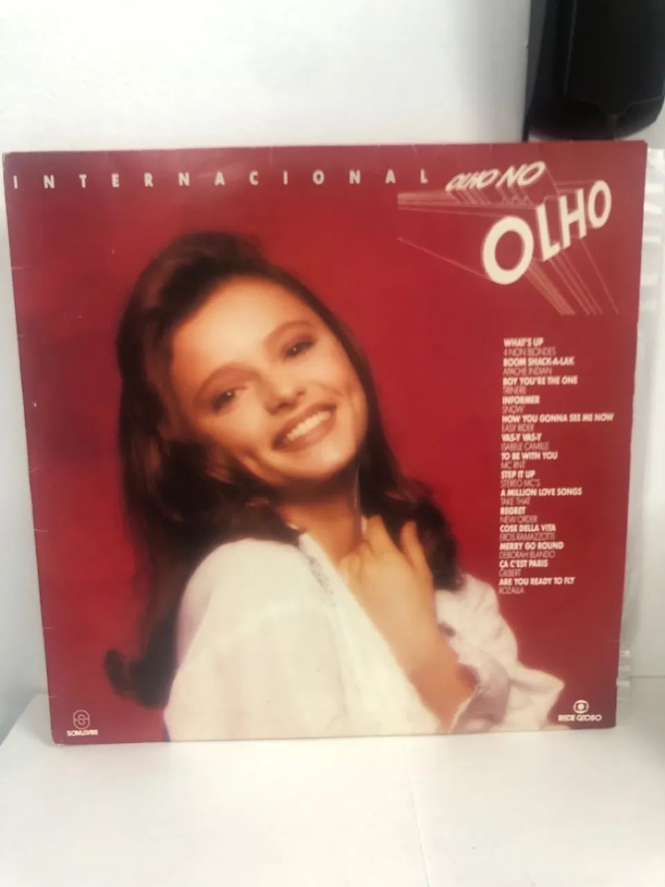Disco de Vinil Internacional - novela Olho No Olho