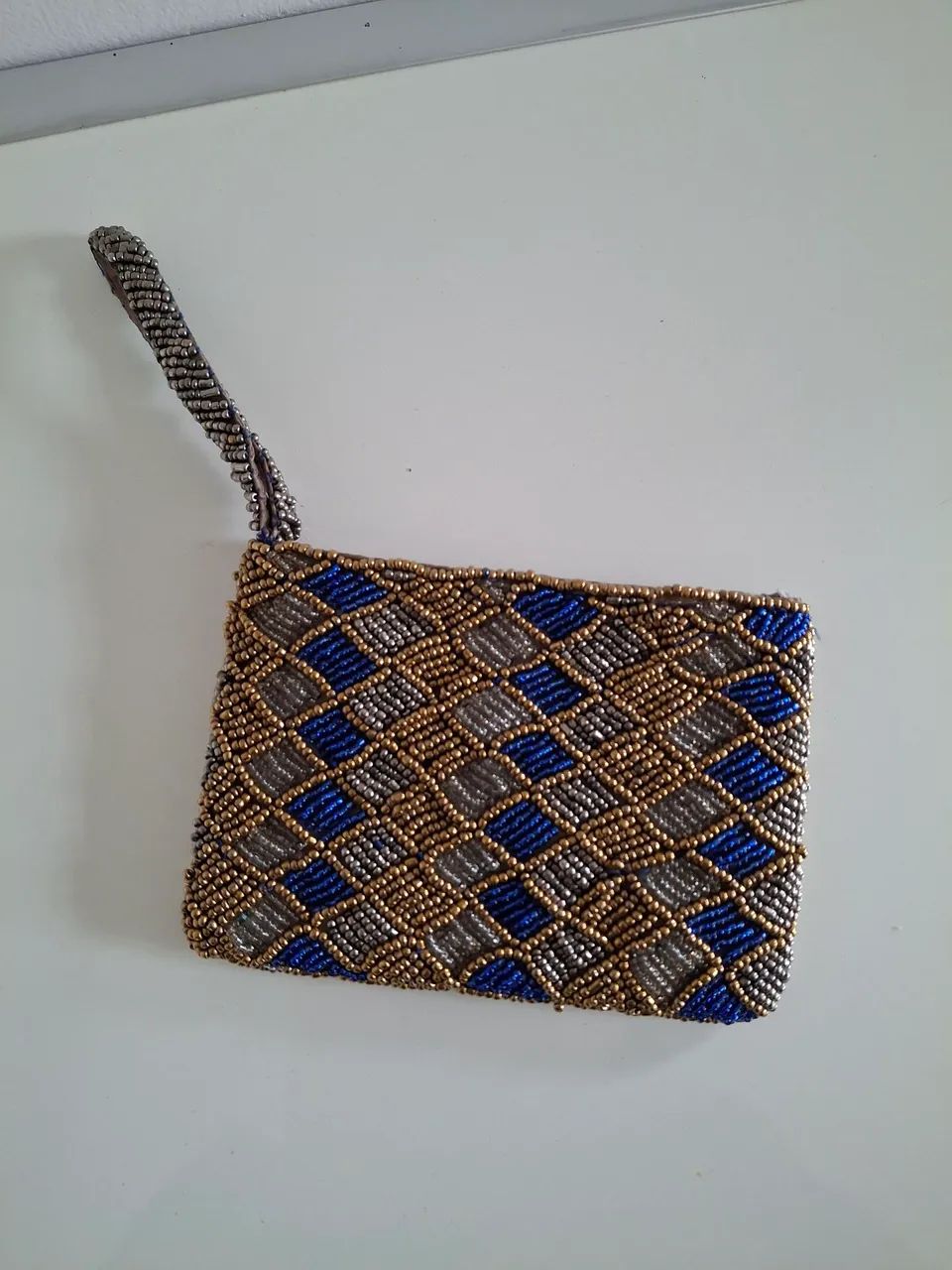 Bolsa de mão porta moedas antiga - Foto 2