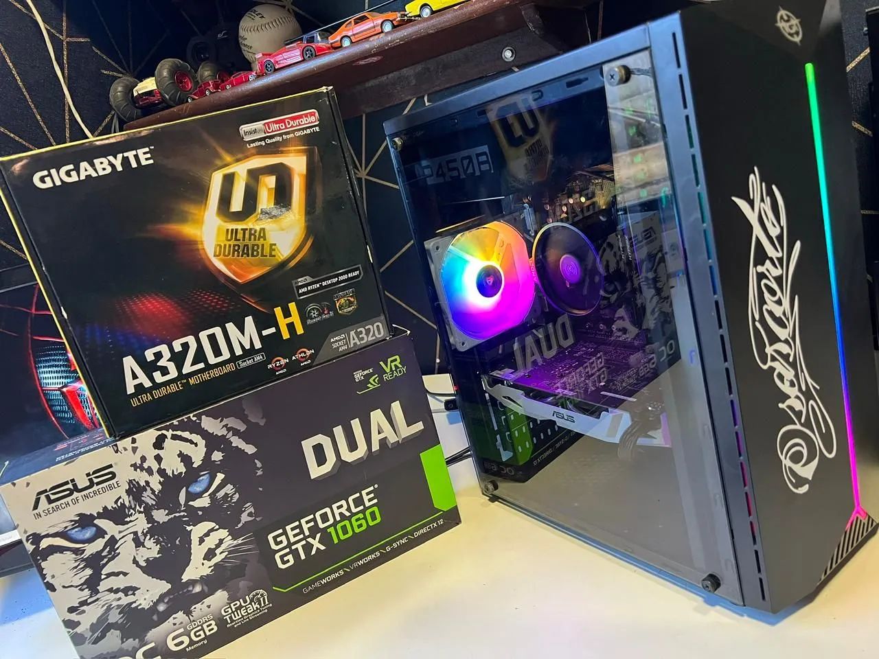 PC Gamer Ryzen 5 + GTX 1060 6Gb - Computadores e Desktops - Riacho