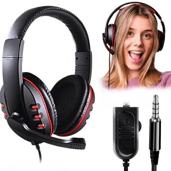 fone de ouvido headset gamer jogos E sports microfone P3