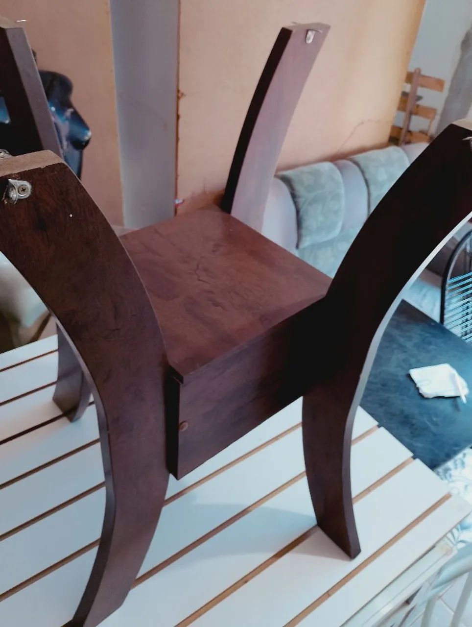 Pé de mesa Mdf 
