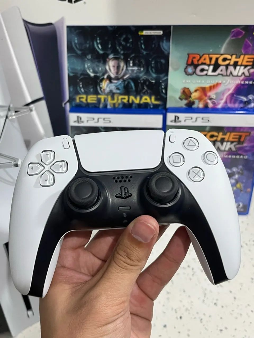 PS5 SLIM COM DISCO 825GB - Foto 4