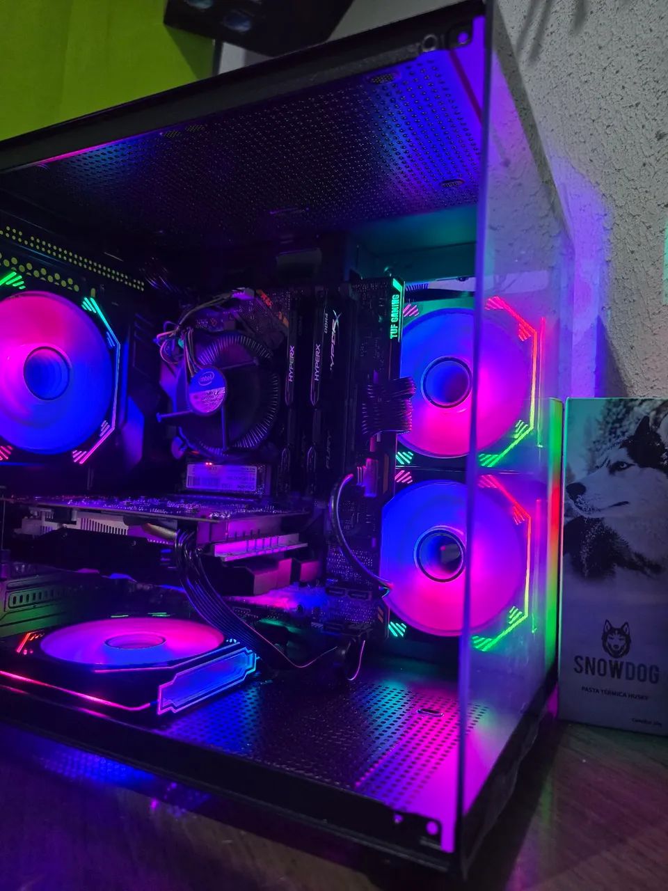 PC GAMER INTEL i5 DDR4 16GB SSD M2 RGB - Foto 3