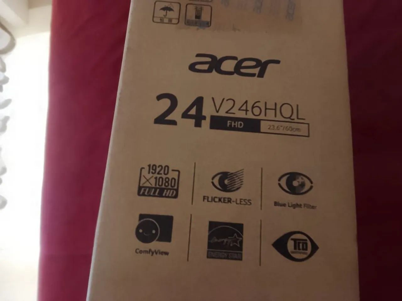 Monitor Acer 24" V246HQL 1920×1080 