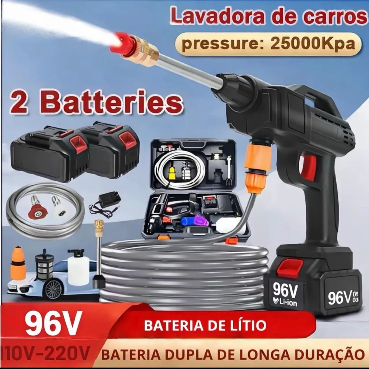 Lavadora a jato portátil  - Foto 2