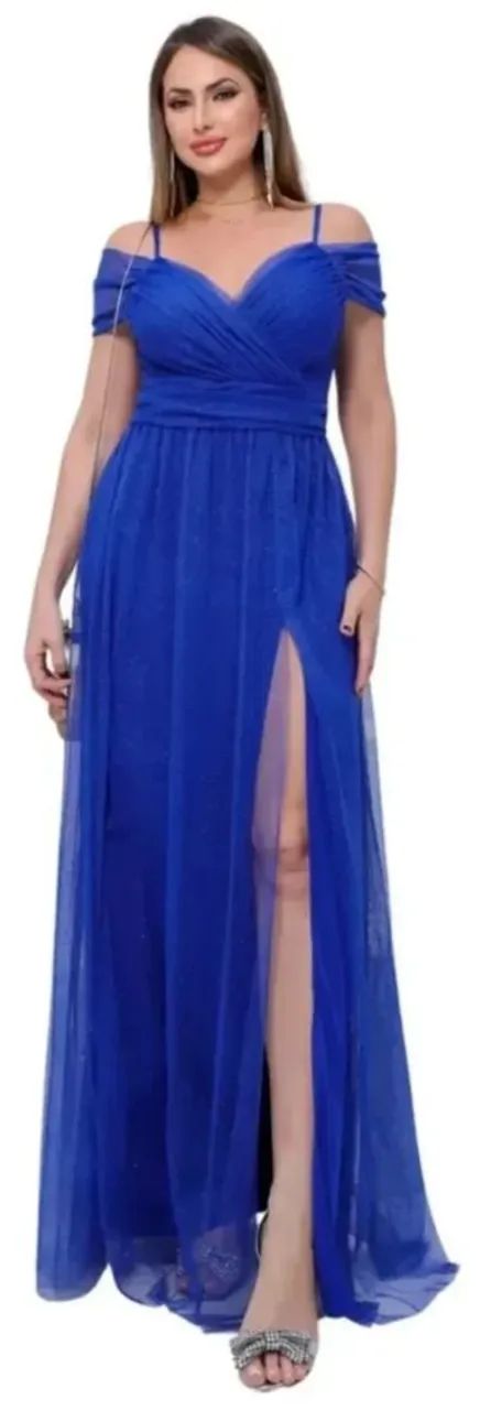 Vestido Azul Royal - Foto 2