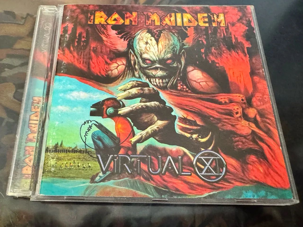 CD Iron Maiden - Virtual XI (1998) Original EMI Nacional