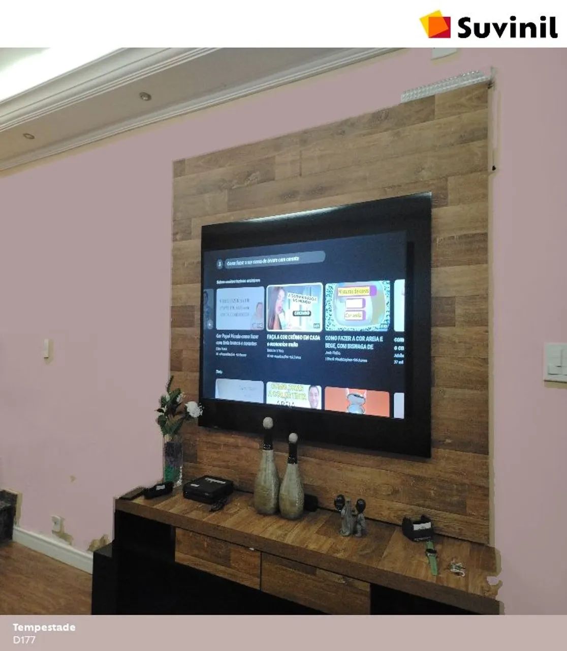 Vendo conjunto painel, rack e mesa de centro 