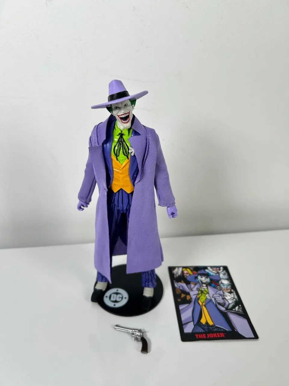 Boneco Coringa Original Mcfarlane Toys Com Acessórios 