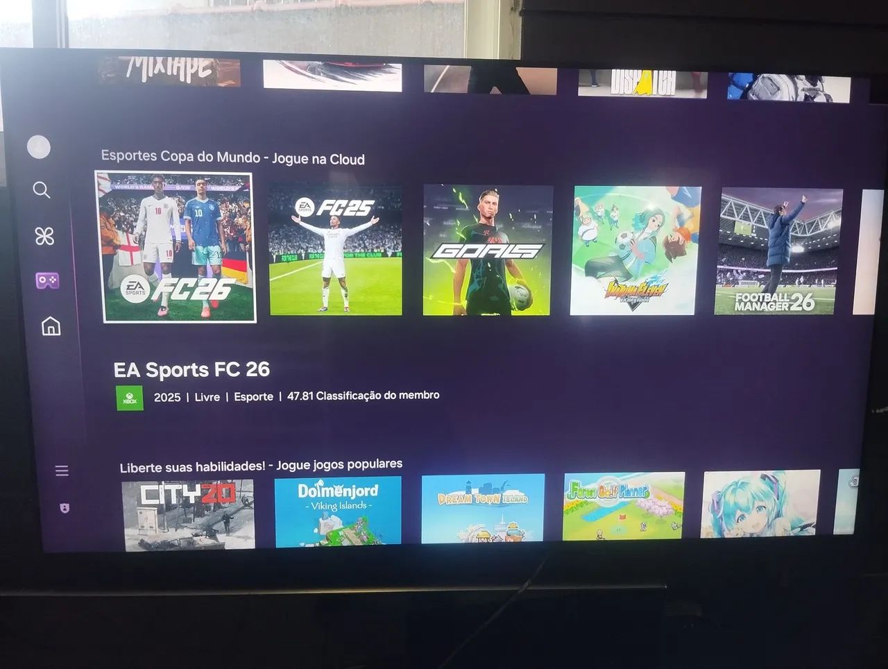 TV SAMSUNG 55 POLEGADAS SMART 4K COM ALEXA E XBOX INTEGRADO  - Foto 3