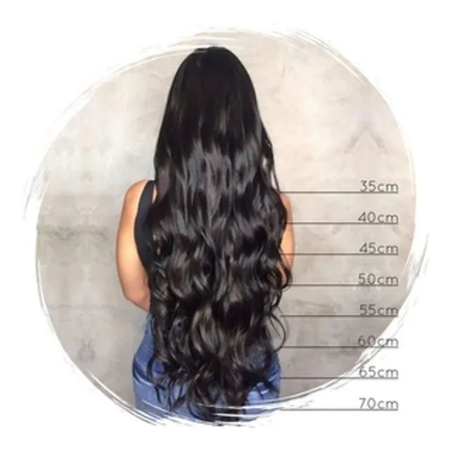 cabelo humano 55cm 100gramas - Foto 6