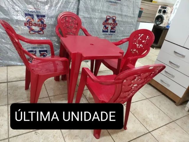 MESA 04 CADEIRAS SEMI-NOVA - Foto 2