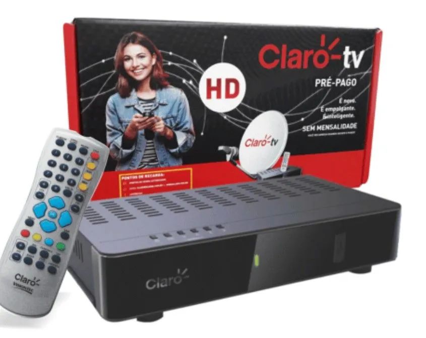 Receptor CLARO Pré-Pago HD