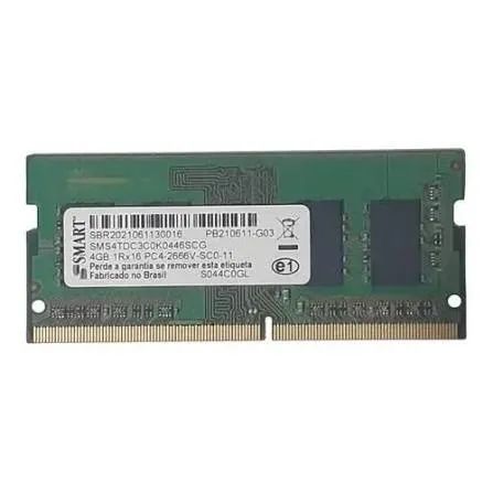 Memoria Notebook Smart 4gb Ddr4 Pc4-2666v