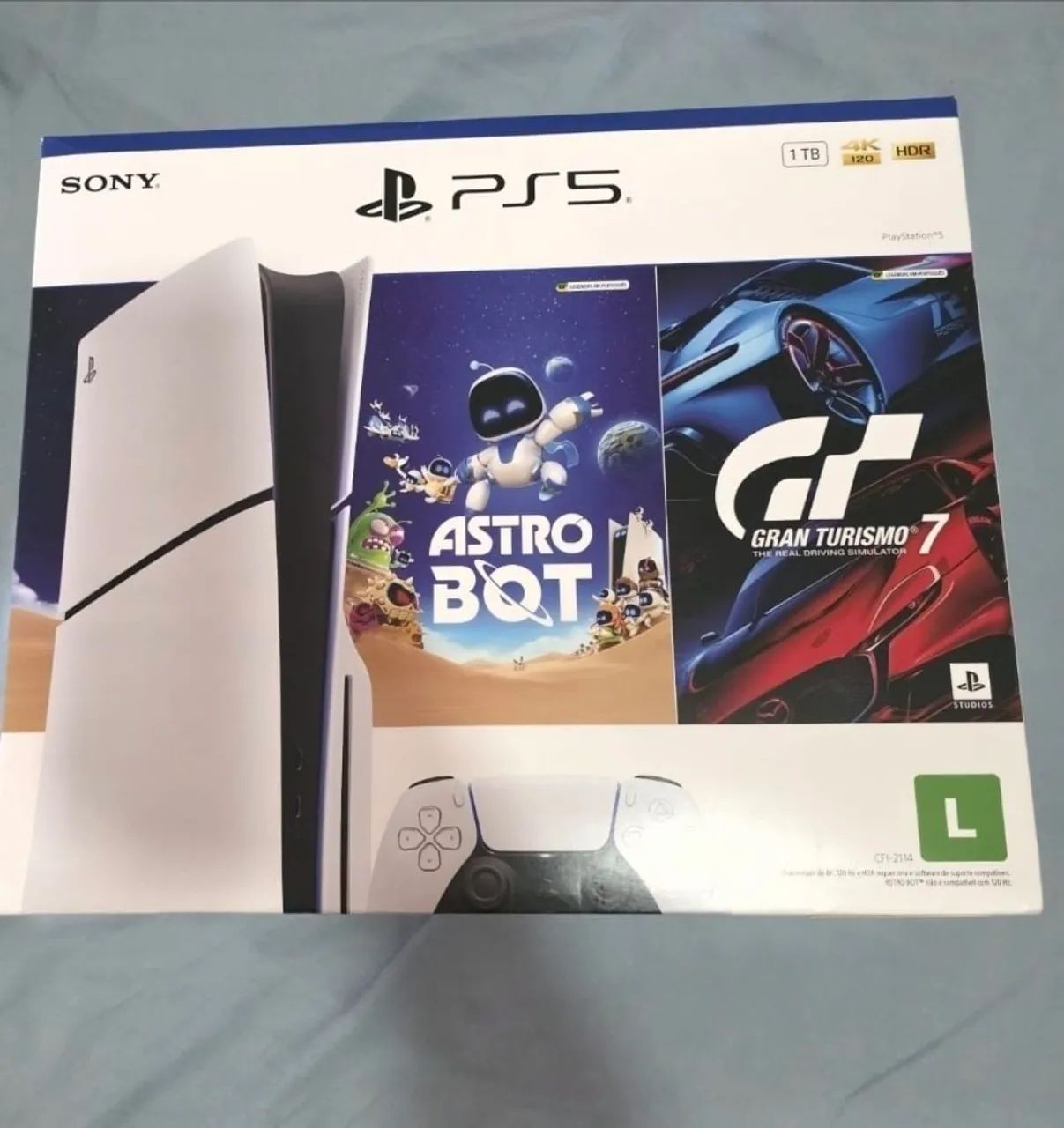 PS5 Slim Com Disco (LACRADO)