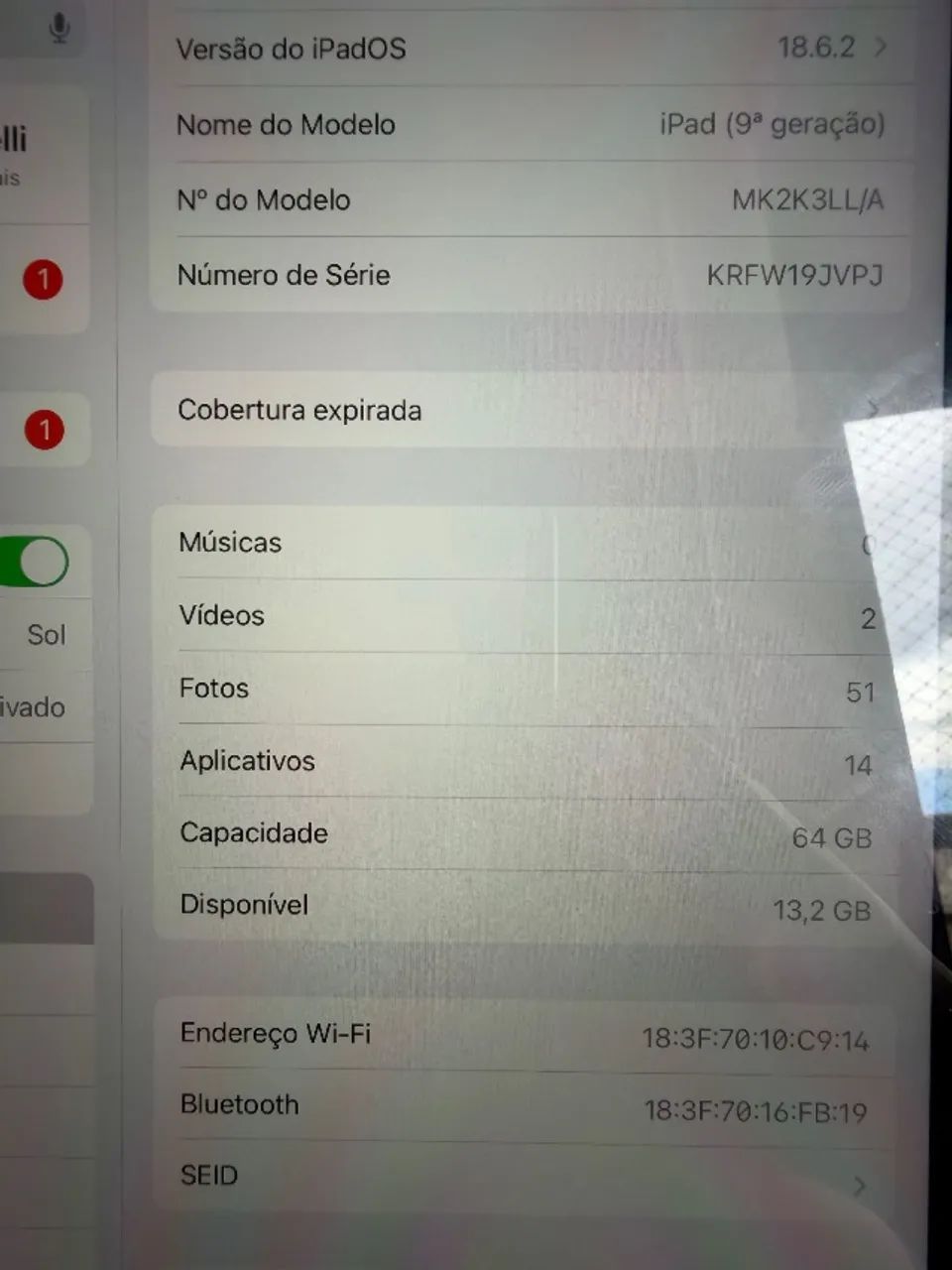 IPAD 9 geração + caneta Apple (original)  - Foto 2